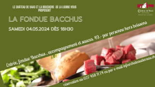 La fondue Bacchus
